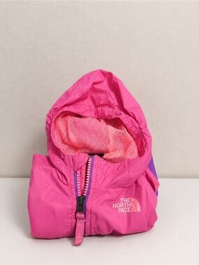 The North Face Pink and Purple Infant Hooded Jacket 3-6 months